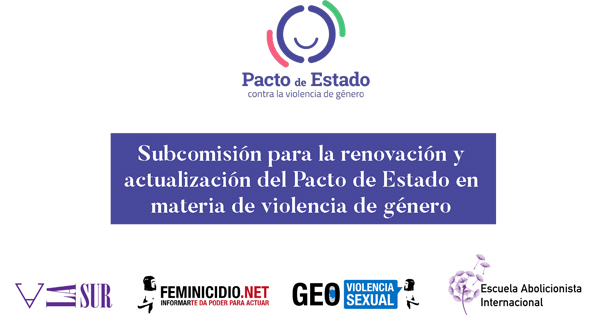 Subcomisión del Congreso para renovar el Pacto de Estado contra la ...