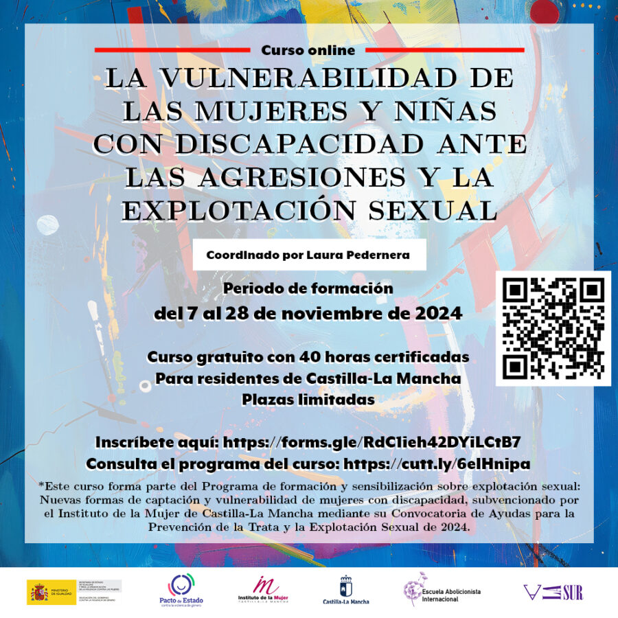 Curso online La vulnerabilidad de las mujeres y niñas con discapacidad ante las agresiones y la explotación sexual
