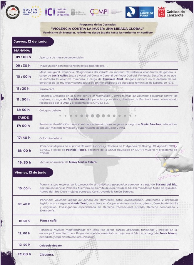 Jornadas Mararía Lanzarote 2025