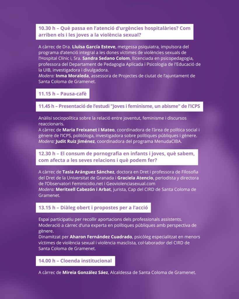 Jornada Violencia sexual en niños, adolescentes y jóvenes: datos, retos actuales y políticas públicas para la acción