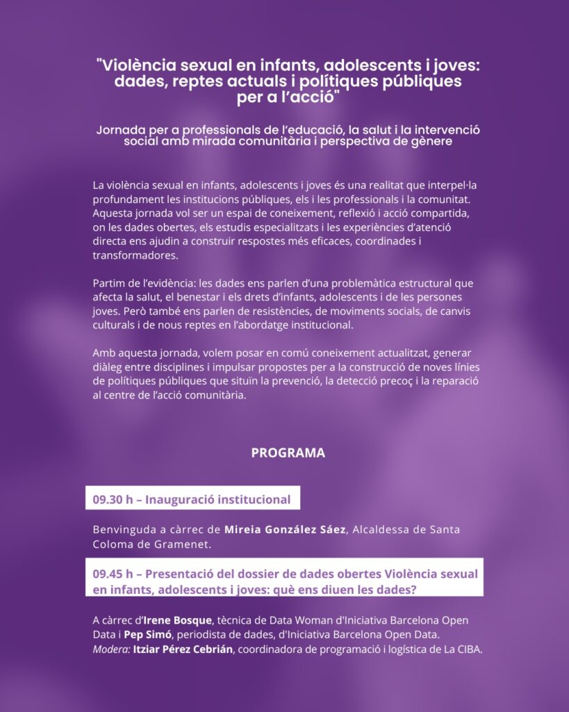 Jornada Violencia sexual en niños, adolescentes y jóvenes: datos, retos actuales y políticas públicas para la acción