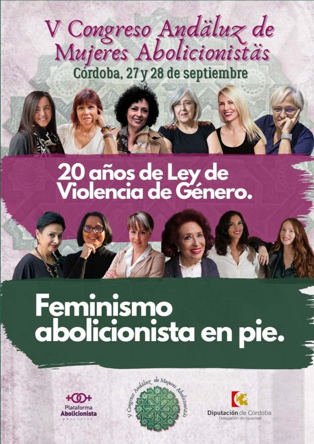 Ponentes en el V Congreso Andaluz de Mujeres Abolicionistas