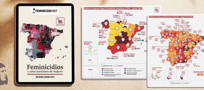 Informe anual de feminicidios y asesinatos de mujeres en España en 2024