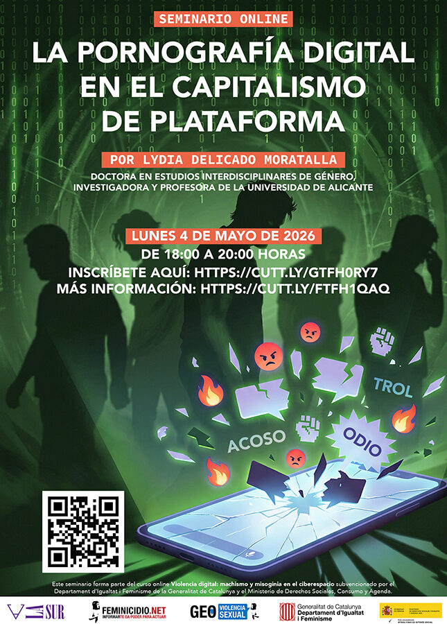 Seminario web sobre la pornografía digital en el capitalismo de plataforma