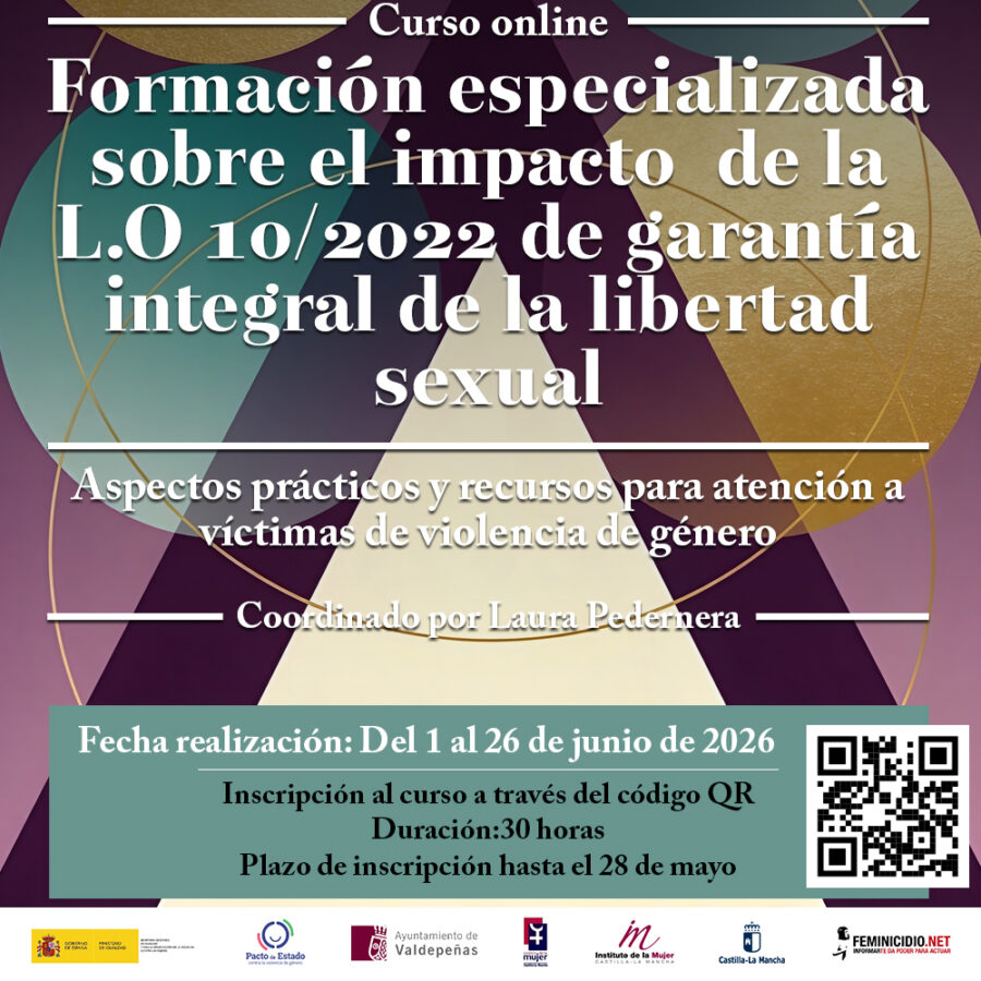 Curso Online Impacto de la Ley 10/2022 de garantía Integral de libertad sexual