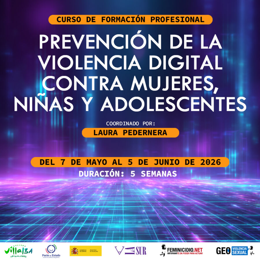 Curso Prevención de la violencia digital contra mujeres, niñas y adolescentes
