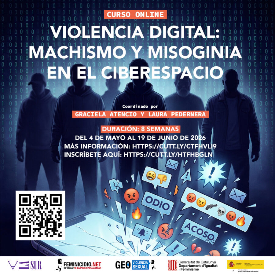 Curso online violencia digital, machismo y misoginia