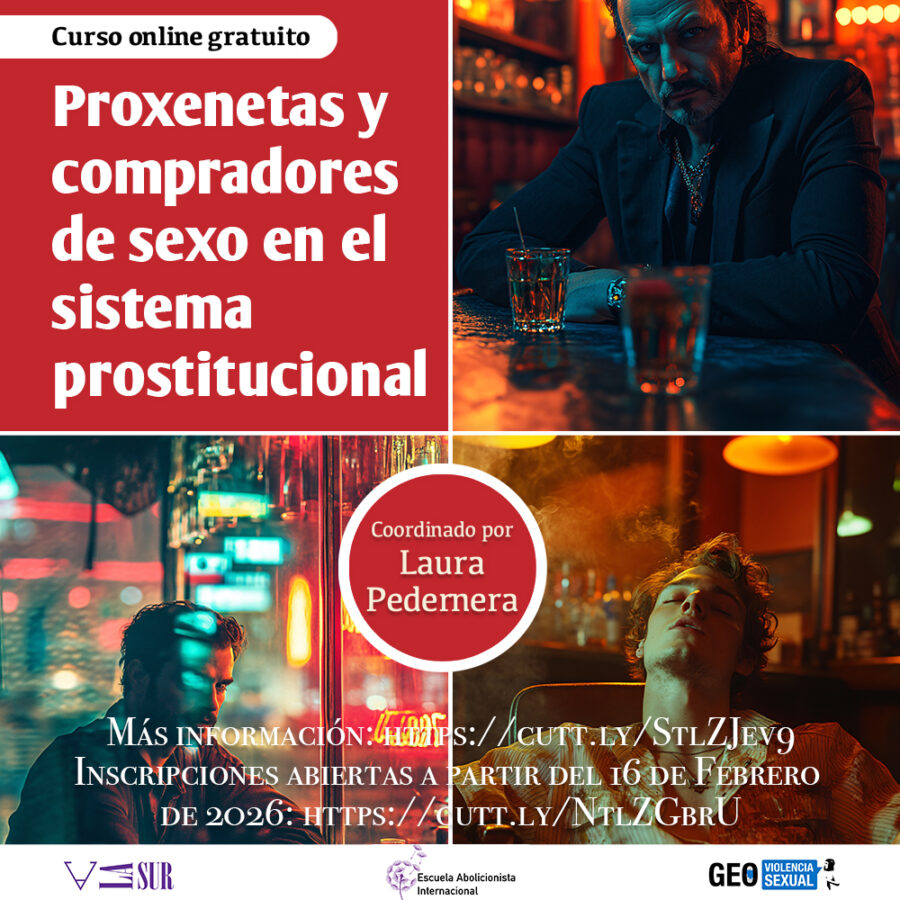 Curso Online Gratuito: Proxenetas y compradores de sexo en el sistema prostitucional 2026