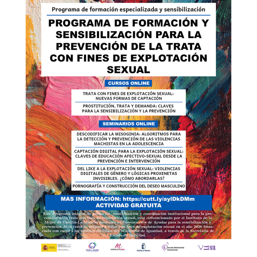 Programa integral de formación, sensibilización y coordinación institucional para la prevención de la trata con fines de explotación sexual
