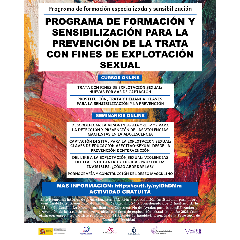 Programa integral de formación, sensibilización y coordinación institucional para la prevención de la trata con fines de explotación sexual